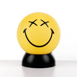 SM-2001-LY06 LAMPARA SOBREMESA AMARILLA 1xE27 SMILEY OJOS X ONLI
