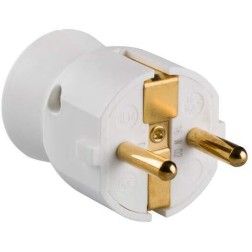 050187 CLAVIJA AEREA TTL 16A 250V BLANCA LEGRAND