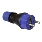706T CLAVIJA CAUCHO NEGRA IP54 16A 250V SOLERA