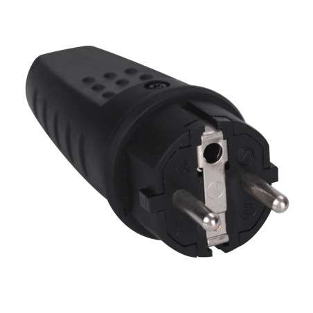 102015000 CLAVIJA IMPERMEABLE NEGRA 16A IP44 250V GSC