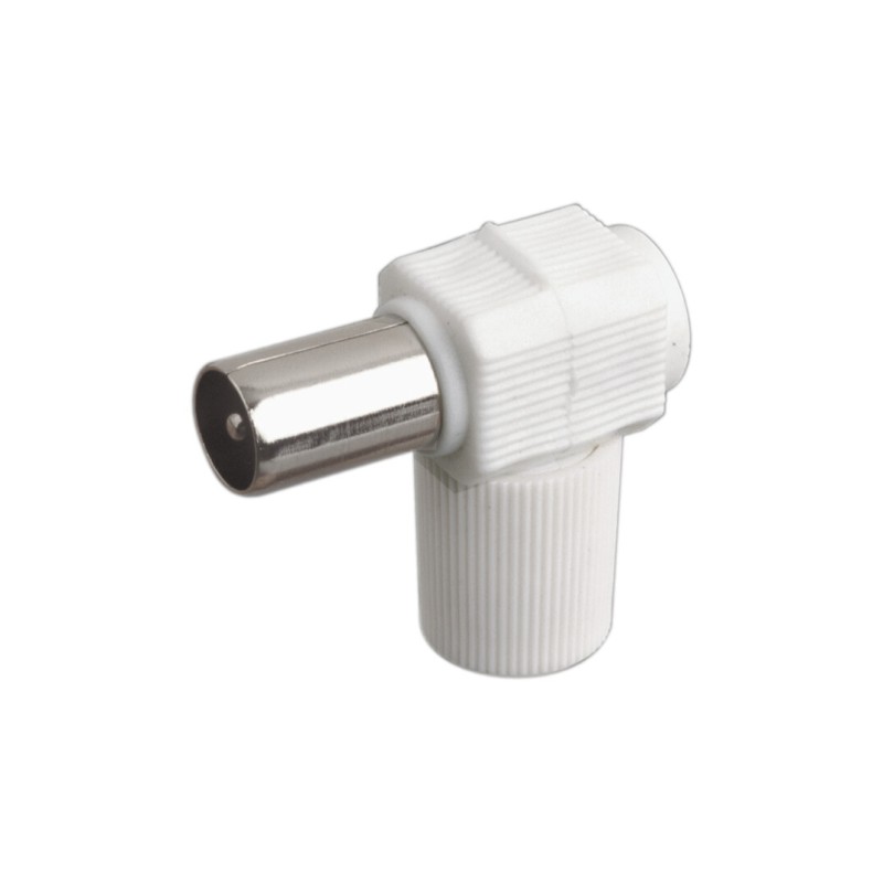 10-532 CONECTOR ACODADO TV MACHO 9,5mm DH 10-532 CONECTOR ACODADO TV MACHO 9,5mm DH