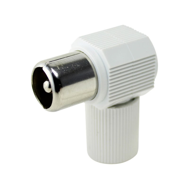 10-537-BL CONECTOR ACODADO TV MACHO 13mm DH