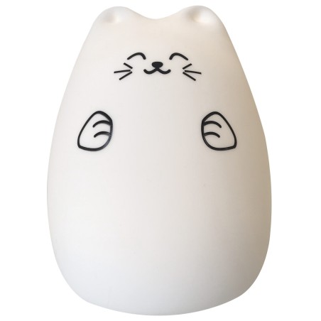 2400614 LUZ NOCHE SILICONA LED GATO