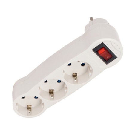 V1302 MULTICONECTOR TRIPLE CON INTERRUPTOR SOLERA