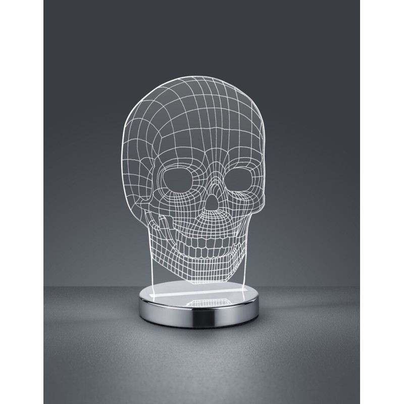 R52461106 LAMPARA SOBREMESA CALAVERA 7W REG TRIO R52461106 LAMPARA SOBREMESA CALAVERA 7W REG TRIO