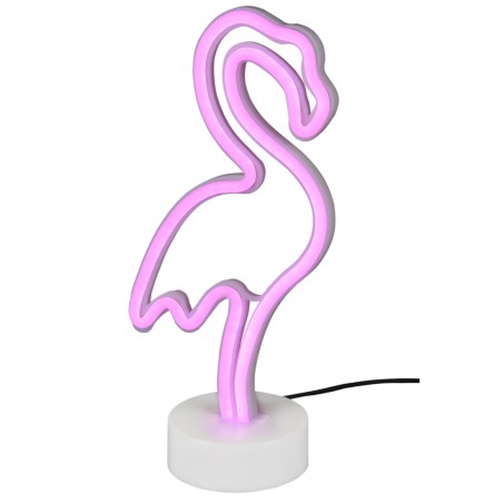 R55240101 LAMPARA SOBREMESA EFECTO NEON FLAMENCO TRIO