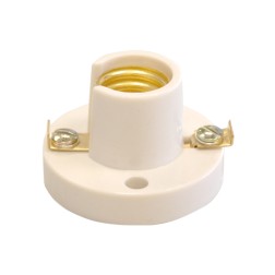 2201218 PORTALAMPARAS CERAMICO E10 24V