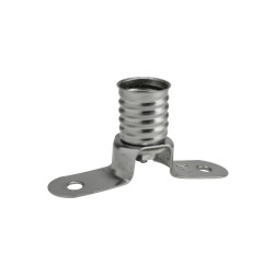 12-025 PORTALAMPARAS MIGNONET E10 CON PUENTE