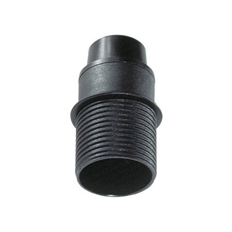 6584CTN PORTALAMPARAS E14 NEGRO CON TOPE