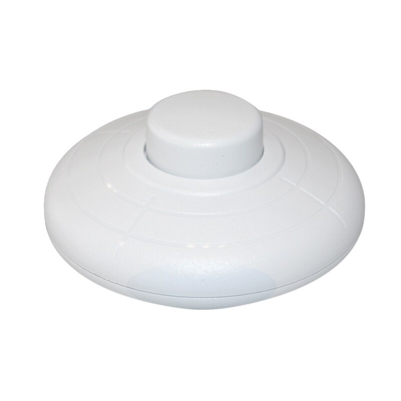 1101096 INTERRUPTOR DE PIE BLANCO 2A GSC