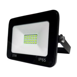 2002925 PROYECTOR LED NEGRO ECO 20W 6500K IP65