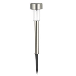 1017-B ESTACA SOLAR FRIA ACERO INOX + DIFUSOR PVC 33,5cm GALIX