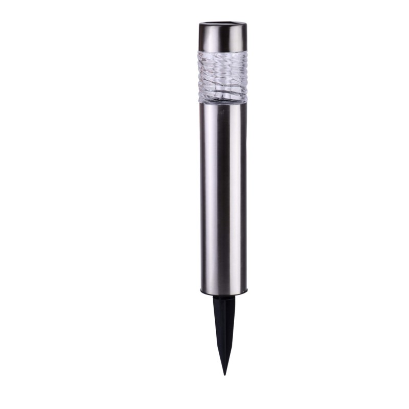 G2020 BALIZA SOLAR FRIA INOX + DIFUSOR VIDRIO 57cm GALIX
