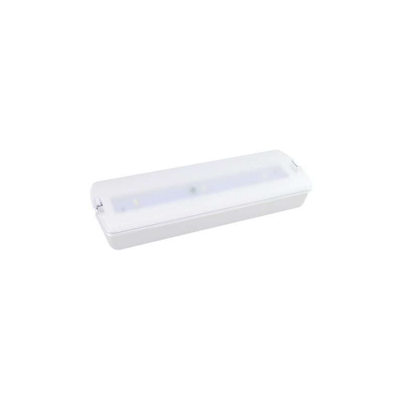 0703480 LUZ DE EMERGENCIA LED 3W 6000K 300Lm- GSC 0703480 LUZ DE EMERGENCIA LED 3W 6000K 300Lm- GSC