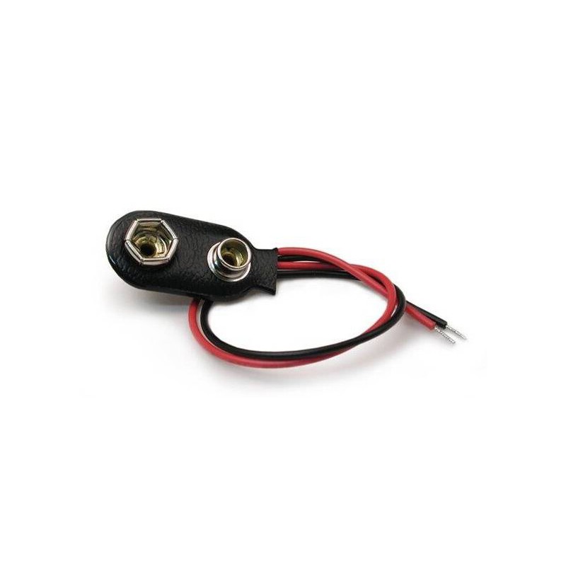 33-090-160UL PORTAPILA CLIP 9V 160mm DH