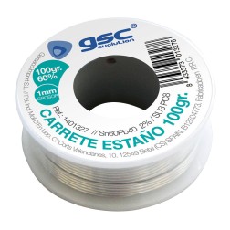 001401327 100g- CARRETE DE ESTAÑO 1mm- AL 60% GSC