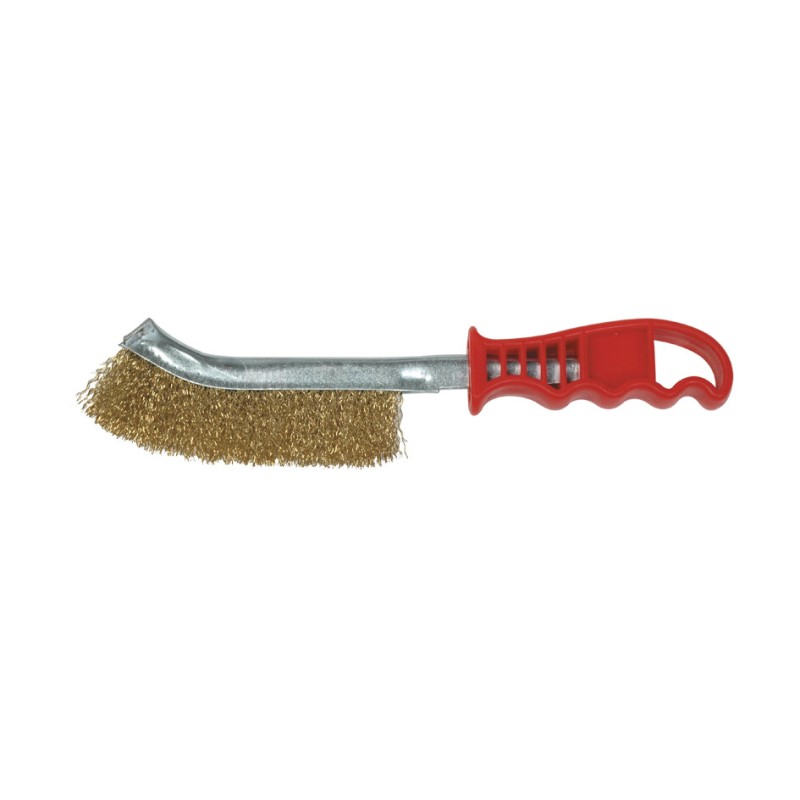 F116A CEPILLO CABO PLAST-ACERO BRONCEADO MOTA