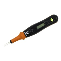 3401208 TESTER DIGITAL 133mm CON FUNDA AC12-250V DC6-36V