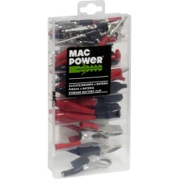 66675 CAJA 28 PINZAS PARA BATERIA SURTIDAS MAC POWER