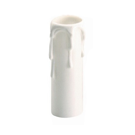 853 FUNDA VELA BLANCA C-GOTAS 28x68mm SOLERA