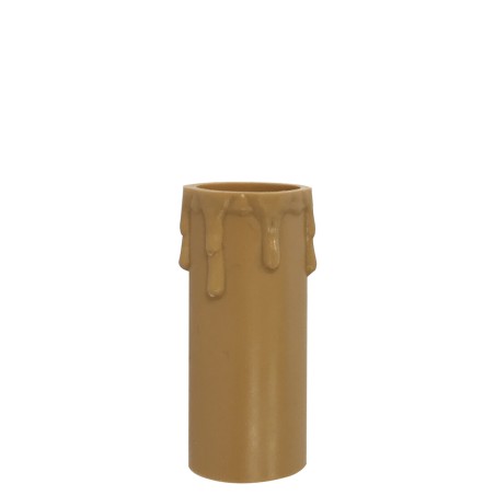 853-C FUNDA VELA BEIGE C-GOTAS 28x68mm SOLERA
