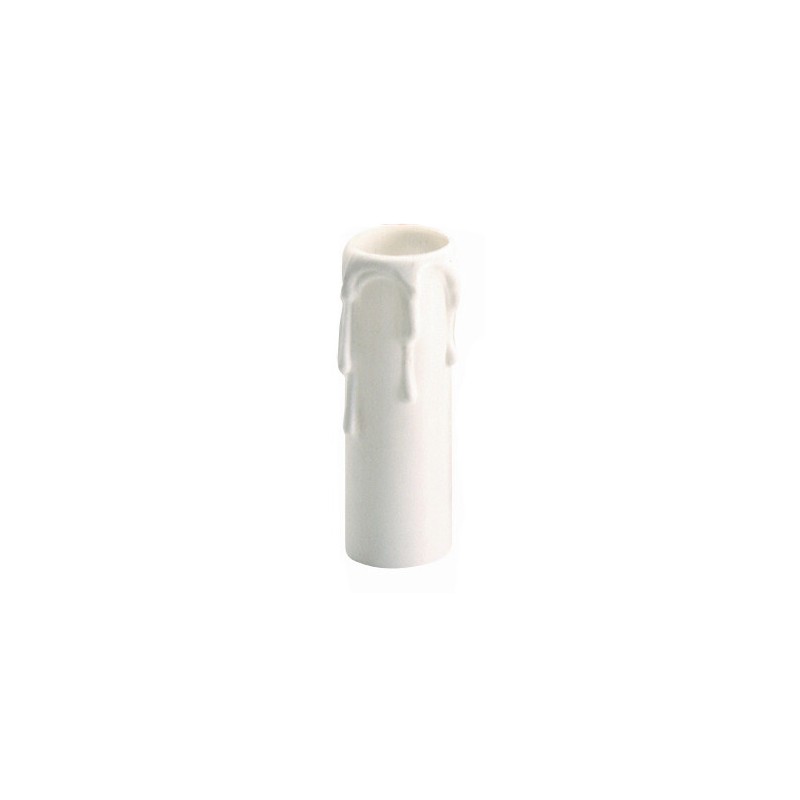 854 FUNDA VELA BLANCA C-GOTAS 28x82mm SOLERA