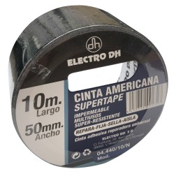 04-440-10-N 10m- NEGRA-CINTA -SUPER TAPE