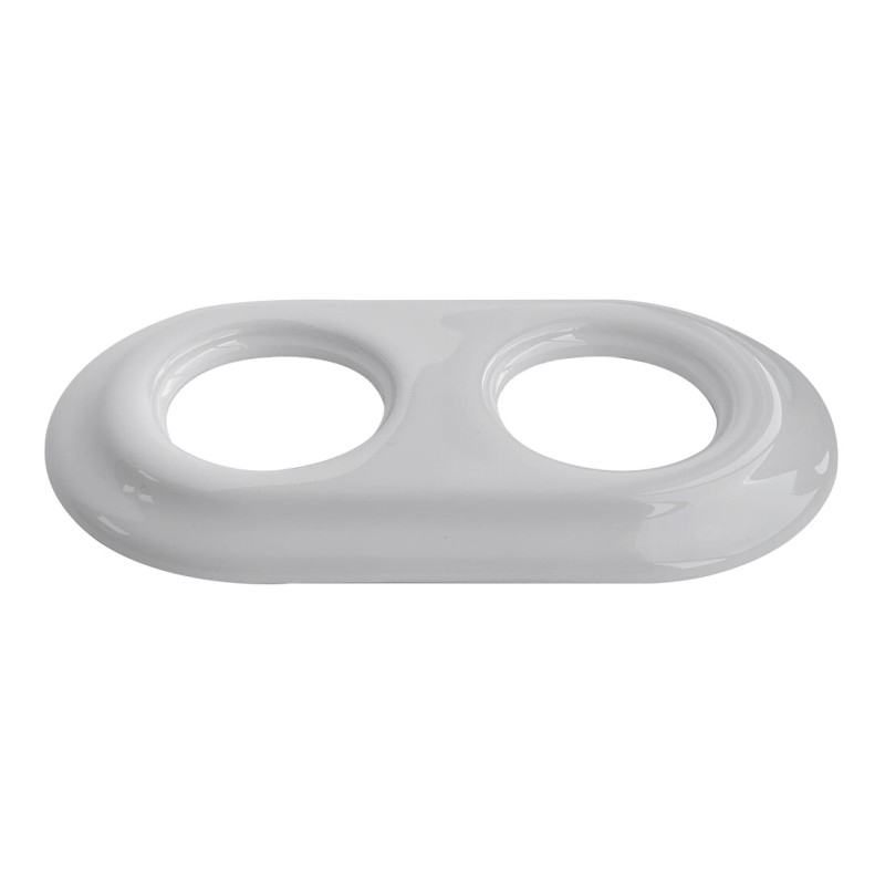 2902006 MARCO EMPOTRABLE 2 ELEMENTOS PORCELANA BLANCA F-BRIGHT