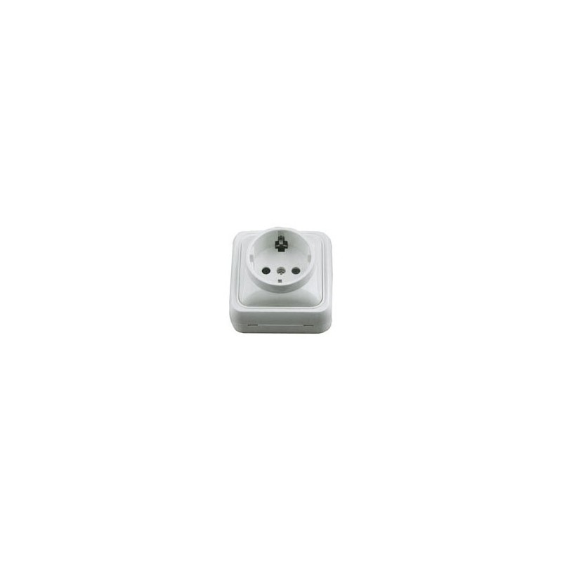 040355 BASE SCHUKO DE SUPERFICIE BLANCA B&B