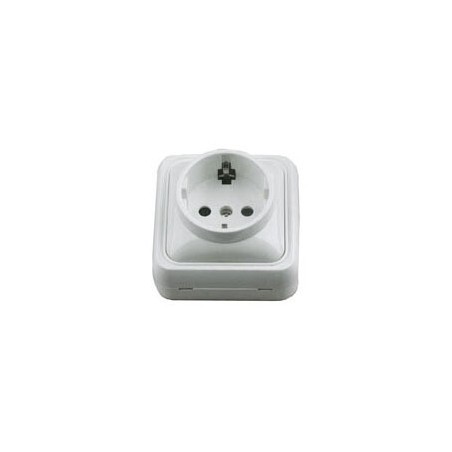 040355 BASE SCHUKO DE SUPERFICIE BLANCA B&B