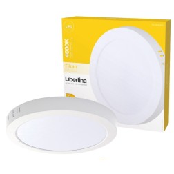 600505001 DOWNLIGHT SUPERFICIE LED REDONDO BLANCO 18W 4000K TIKAN LIBERTINA