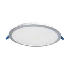 201000102 DOWNLIGHT EMPOTRABLE LED REDONDO BELUR 18W 4000K GRIS GSC