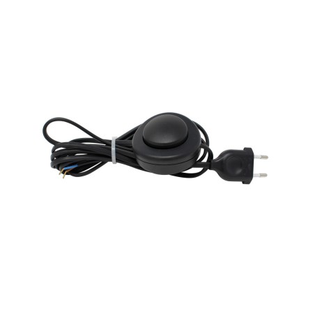 H038057 3m CONEXION CON INTERRUPTOR DE PIE NEGRA