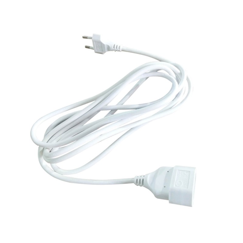 100500002 5m PROLONGACION ECONOMICA BLANCA 2x0,75mm GSC 100500002 5m PROLONGACION ECONOMICA BLANCA 2x0,75mm GSC