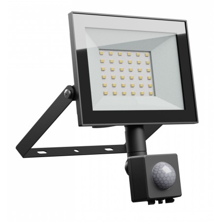 SLI029072CW_CZUJNIK_PW PROYECTOR LED C-SENSOR NEGRO 30W 6000K SPECTRUM
