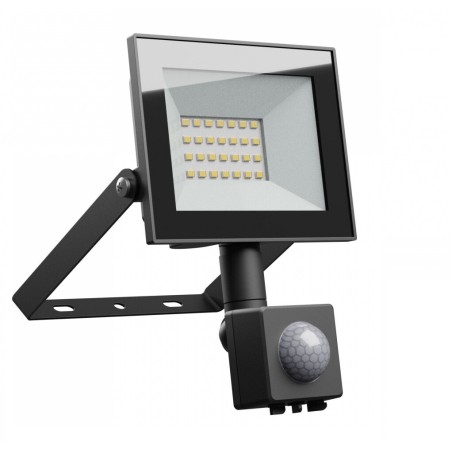 SLI029071CW_CZUJNIK_PW PROYECTOR LED C-SENSOR NEGRO 20W 6000K SPECTRUM