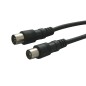 2600914 1,5m PROLONGACION COAXIAL NEGRO GSC