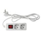 100005020 BASE MULTIPLE SERIE ESTANDAR 2T C-CABLE C-INTER 3x1-5mm 3m BLANCA GSC