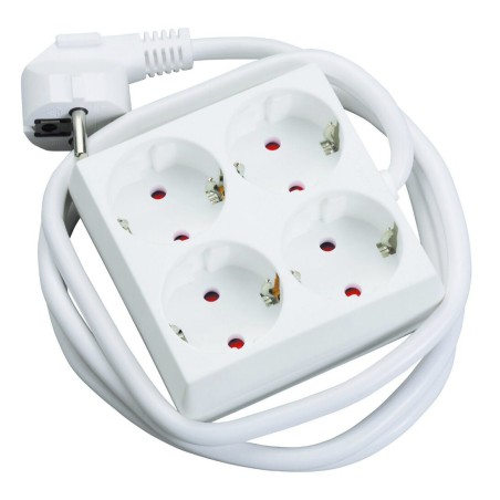 100005021 BASE MULTIPLE SERIE ESTANDAR 4T C-CABLE CUADRADA 1-5M BLANCA GSC