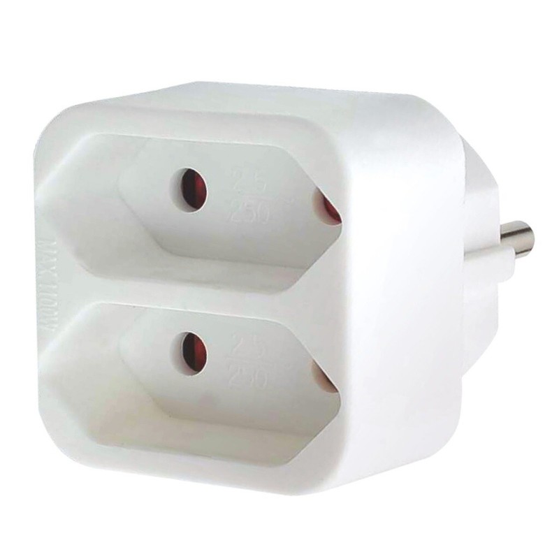 103000013 ADAPTADOR DOBLE SALIDA PLANO GSC 103000013 ADAPTADOR DOBLE SALIDA PLANO GSC