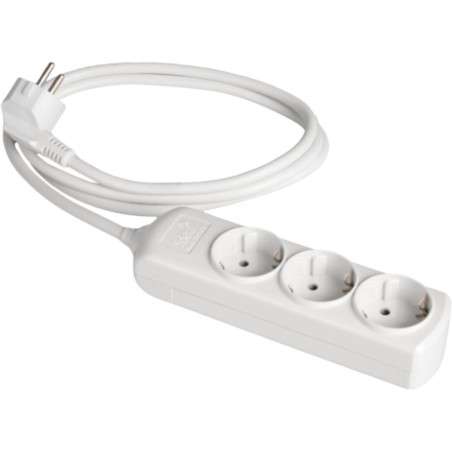 8033 BASE MULTIPLE 3T 3m CABLE SIN INTERRUPTOR SERIE 8000 SOLERA