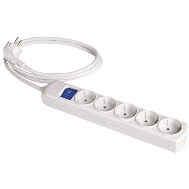 8035IL BASE MULTIPLE 5T 3m CABLE CON INTERRUPTOR SERIE 8000 SOLERA