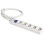8035IL BASE MULTIPLE 5T 3m CABLE CON INTERRUPTOR SERIE 8000 SOLERA