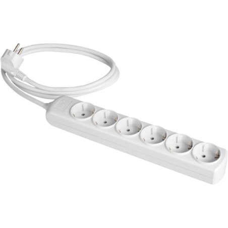 8036 BASE MULTIPLE 6T 3m CABLE SIN INTERRUPTOR SERIE 8000 SOLERA