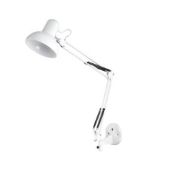 204200055 FLEXO DE PARED BLANCO 1xE27 SAMASSI GSC