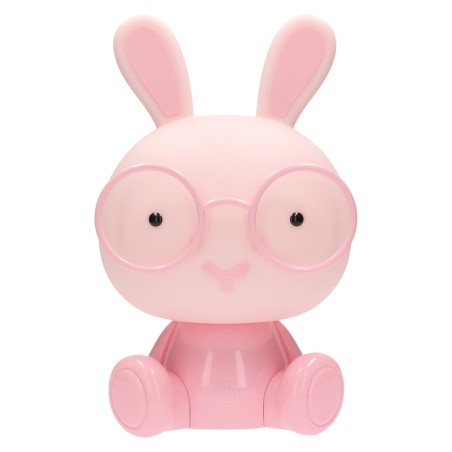 202800017 LUZ DE NOCHE INFANTIL LED CONEJITO RECARGABLE CON ALTAVOZ 5W RGB GSC