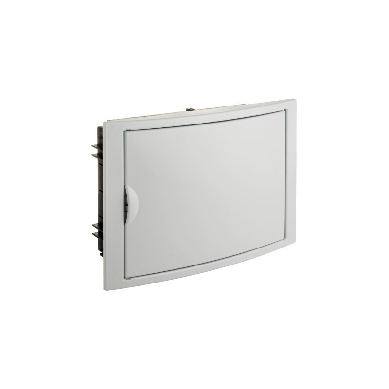 5012 CAJA EMPOTRABLE 14 ELEMENTOS MARCO Y PUERTA BLANCOS 320x233x75mm- ARELOS SOLERA