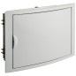 5012 CAJA EMPOTRABLE 14 ELEMENTOS MARCO Y PUERTA BLANCOS 320x233x75mm- ARELOS SOLERA