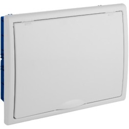 8688HGW CAJA EMPOTRABLE 12 ELEMENTOS TABIQUE HUECO MARCO Y PUERTA BLANCOS 277x220x72mm- ARELOS SOLER