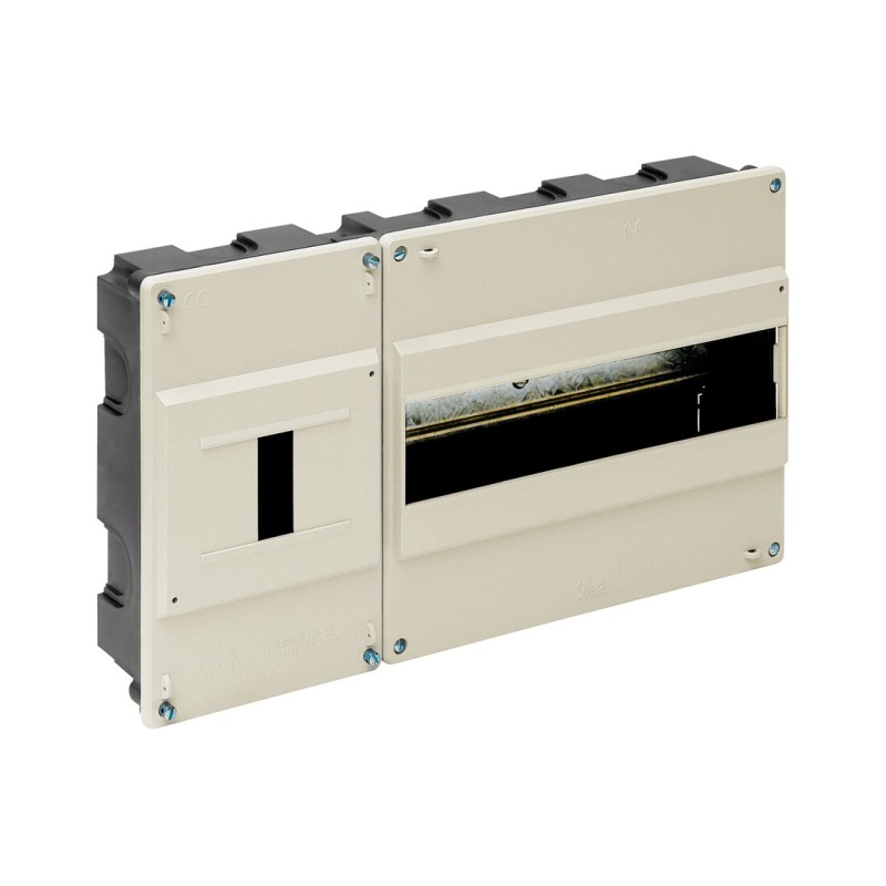CAJA EMPOTRAR ICP HASTA 12 ELEMENTOS MARFIL
